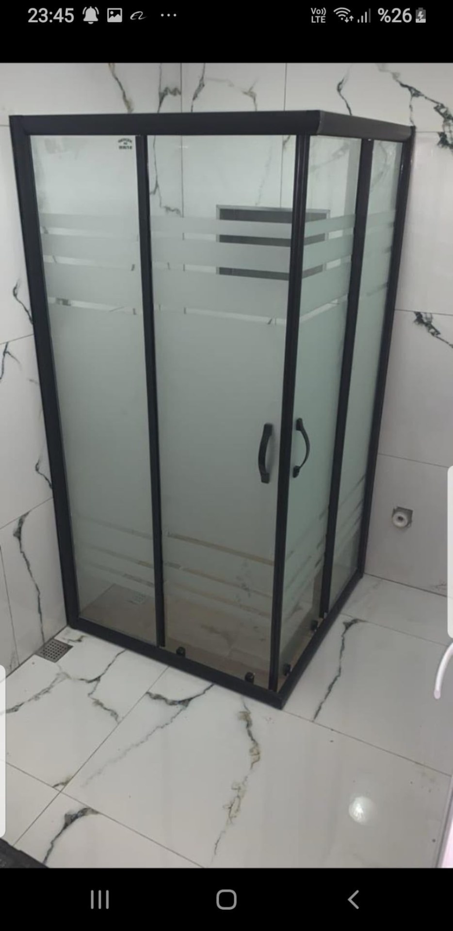 Duşakabin ve banyo dolabı uygulamasına ait proje görseli
